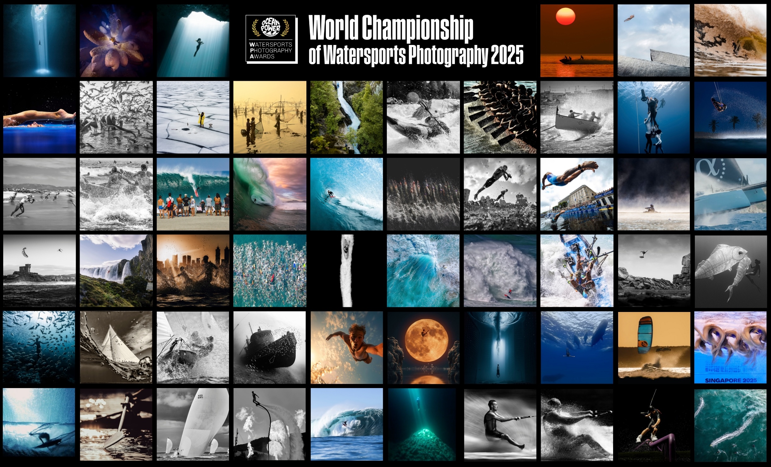 El Campeonato del Mundo de Fotografía de Deportes de Agua da a conocer sus imágenes finalistas